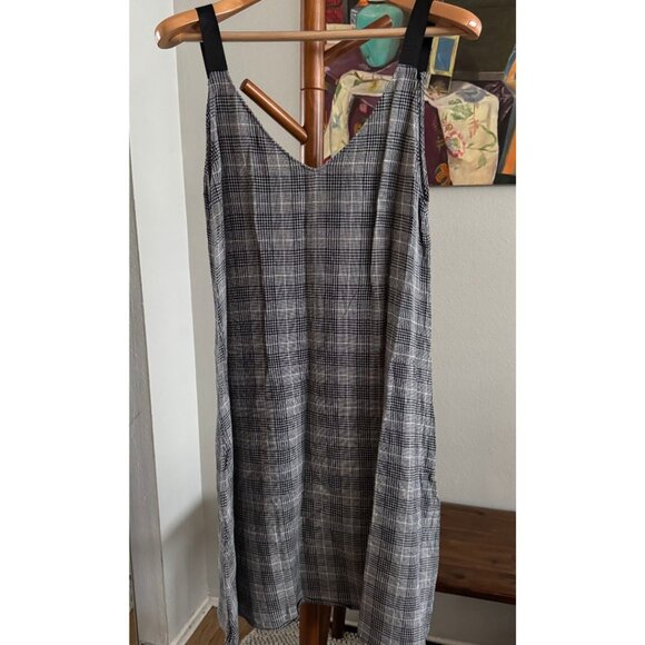 rag & bone - Navy Plaid Zoe Dress - Picture 2 of 5